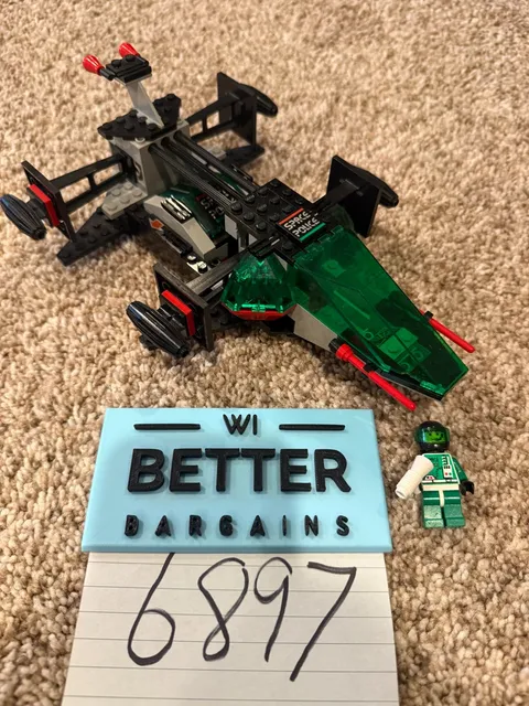 Vintage LEGO Space Police II: Rebel Hunter (Set 6897)  Release Year 1992