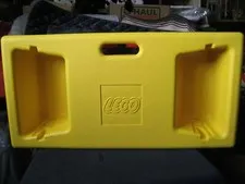Vintage 1994 LEGO Fold Up Storage Table ~ Yellow Red Green~