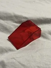 K Lego Canopy Windscreen 6 x 4 x 2 Trans-Red 4474 6949 Spyrius 
