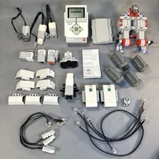 LEGO MINDSTORMS EV3 Lot - Motors Sensors Intelligent Brick Cabling And Power