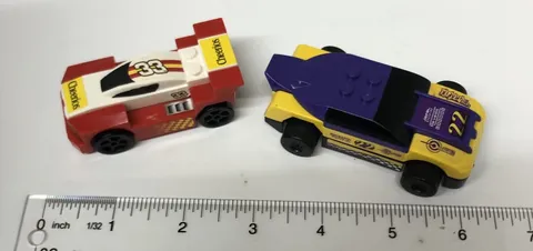 2 Lego Race Cars Cheerios Jafal Hevado