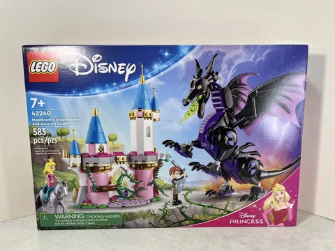 LEGO Disney Princess: Maleficent’s Dragon Form & Aurora’s Castle (43240), Sealed