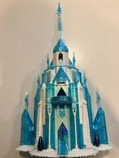 LEGO 43197 Disney Frozen The Ice Castle with manual. Missing 3 pieces. No box