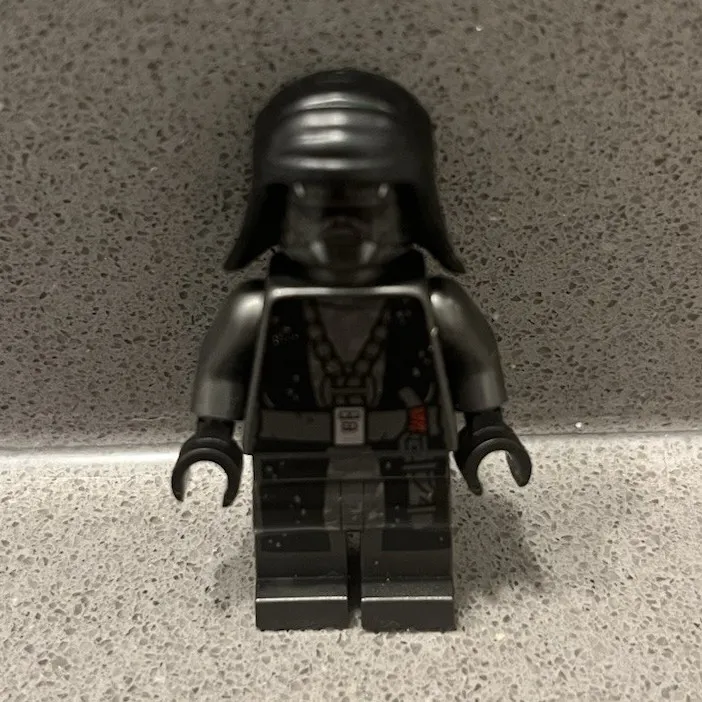 LEGO Black Knights of Ren Minifigure Figure - Plastic Minifig Great condition 