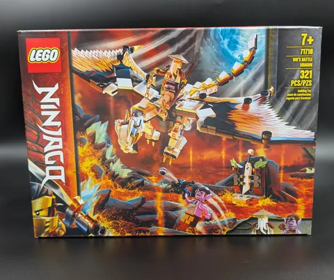 LEGO NINJAGO: Wu's Battle Dragon 71718 NIB Factory Sealed