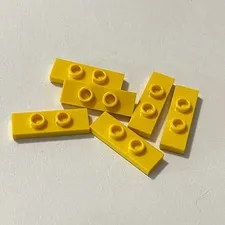 Lego 34103 Yellow Replacement Add-on Parts Pieces Lot of 6