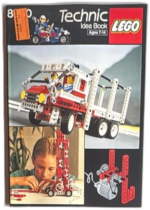 LEGO Technic Idea Book 8889 1988 Instruction Manual Vintage Color Book