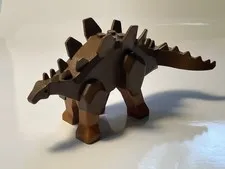 Vintage LEGO Brown Stegosaurus