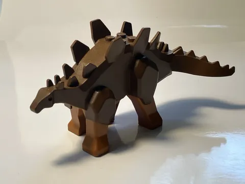 Vintage LEGO Brown Stegosaurus
