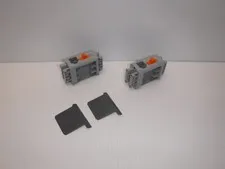 LEGO Power Functions 9V Battery Box 4X11X7 Orange Switch #59510C01 LOT WW