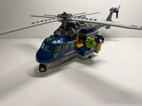 LEGO 75928 Jurassic World Fallen Kingdom Blue's Helicopter Pursuit 100% COMPLETE