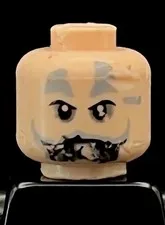 Lego Star Wars Darth Malak Misprint Minifigure Head Rare Prototype Test Error
