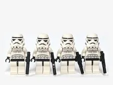 LEGO Star Wars Imperial Stormtrooper Lot of 4 sw0188 w/ Blasters Minifigures