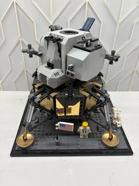 LEGO CREATOR: Apollo 11 Lunar Lander (10266) - Used, With Book