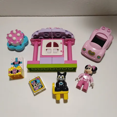 Lego Duplo Minnie’s Birthday Party 10873 Set Complete Retired Figaro Cat