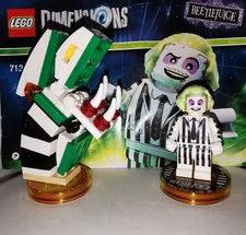 LEGO Dimensions Beetlejuice Fun Pack Beetlejuice Saturn's Sandworm 71349
