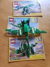 Lego Creator 31058 Mighty Dinosaurs, Pre-owned, Complete w/3 books