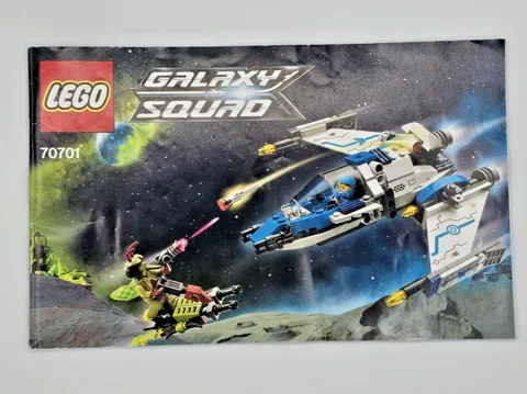 LEGO 70701 Galaxy Squad Swarm Interceptor INSTRUCTIONS ONLY No bricks 2013
