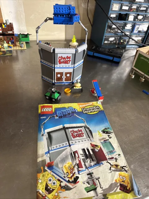 4981 THE CHUM BUCKET SpongeBob SquarePants lego legos set