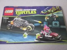Lego Building Instructions Instruction 79102 Teenage Mutant Ninja Turtles