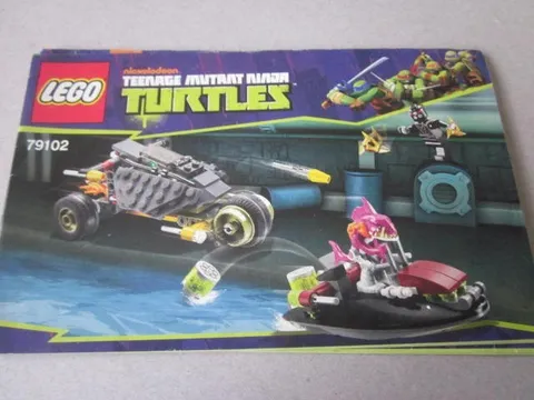 Lego Building Instructions Instruction 79102 Teenage Mutant Ninja Turtles