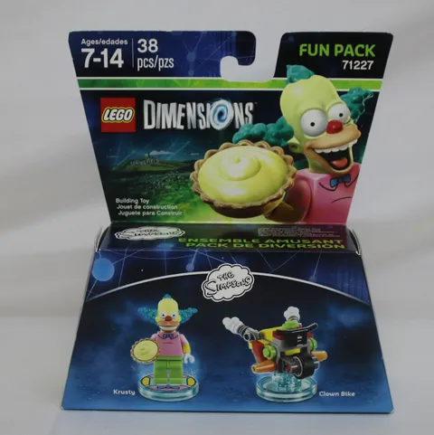 LEGO Dimensions: The Simpsons Krusty Clown Fun Pack (71227) Brand New & Sealed