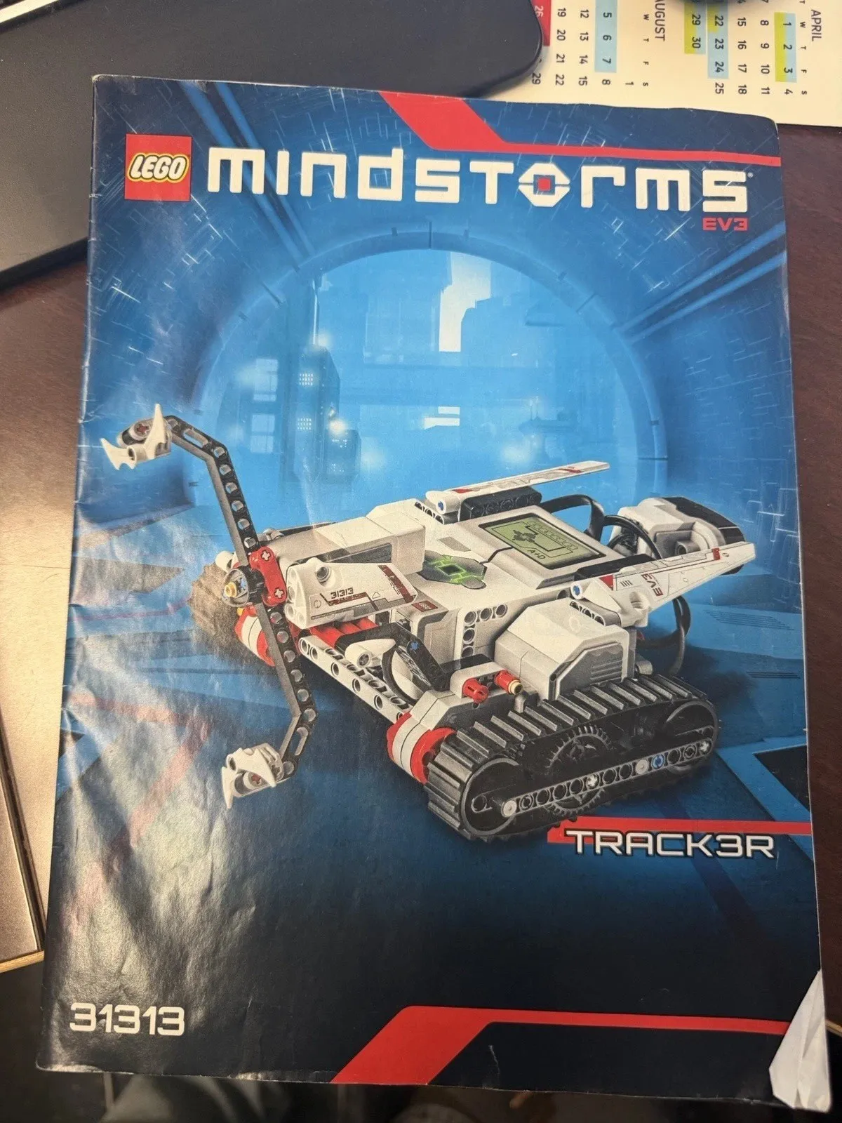 Lego Mindstorms EV3 Track3R SPIK3R 31313 Instruction Manual Book and Box