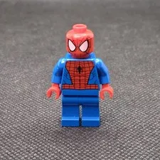 Lego Spider-Man Minifigure Black Web Pattern Marvel Super Heroes sh038