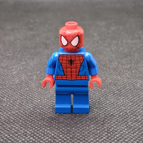Lego Spider-Man Minifigure Black Web Pattern Marvel Super Heroes sh038