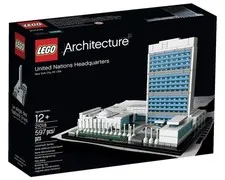 LEGO Architecture 21018 United Nations Headquarters NYC 597pcs Set