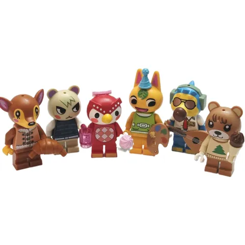 Lego Animal Crossing Minifigure Lot Celeste Maple Tangy Wilbur Fauna & Marshal