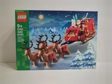 LEGO 40499 Santa’s Sleigh Christmas Winter Holiday Set Sealed Retired NIB