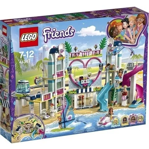 LEGO Friends 41347 Heartlake City Resort Set with Monorail and Water Park