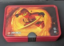 Lego Ninjago Sorting Box Tray Case Red Storage