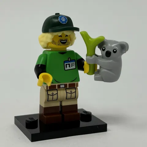 Lego Koala Conservationist Minifigure Collectible Series 24 CMF Complete