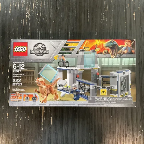 LEGO Jurassic World: Stygimoloch Breakout (75927) NIB Complete
