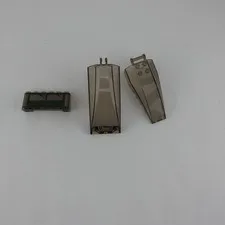 3 Lego Windscreen Curved Wedge Trans Brown Translucent Mixed Lot