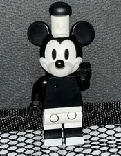 ✅ LEGO Disney Minifigure dis024 Vintage Mickey Mouse Minifig (Series 2) B&W