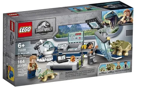 LEGO Jurassic World 75939 Dr. Wu Lab Baby Dinosaur Breakout Set