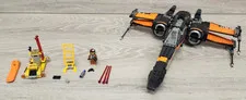 Lego Star Wars 75102 Poe's X-Wing Fighter MISSING 11 PIECES NO MANUAL READ
