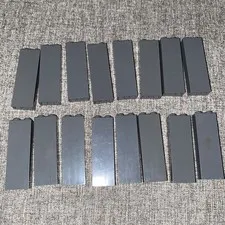 Lego 2454 Block Wall Pillar Columns 1x2x5  Lot of 16 Dark Bluish Gray