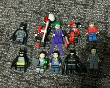 LEGO DC Comics Batman Minifigure Lot