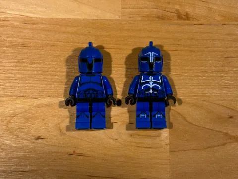 Lot Of 2 Lego Star Wars Senate Commando Minifigures (READ)