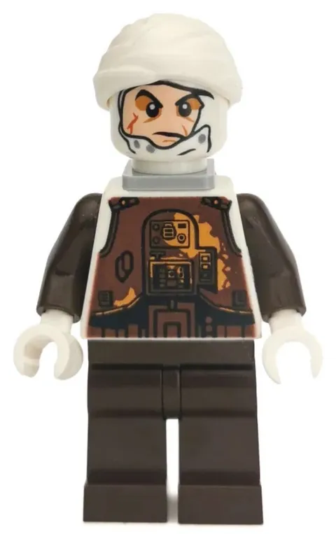 LEGO MINIFIGURE STAR WARS DENGAR USED SW0751!!