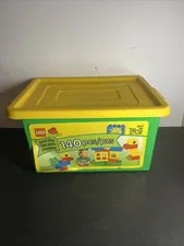 Rare! Lego DUPLO Strata Tub (3037) from 1990s! IOB With Extras. 200+ Pieces !