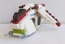 LEGO Star Wars The Clone Wars 20010 Republic Gunship- Brick Master! Pre-Owned!