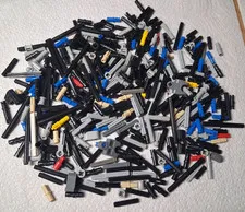 N-1 Lego Lot 382 Assorted Technic Pins Axles Connectors Assorted