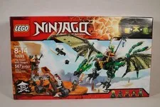 LEGO 70593 NINJAGO: The Green NRG Dragon NEW Sealed Retired EOL