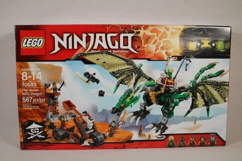 LEGO 70593 NINJAGO: The Green NRG Dragon NEW Sealed Retired EOL
