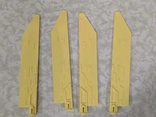 Lego 71845 Ninjago Bright Light Yellow Big Swords (x4) Dragons Rising 